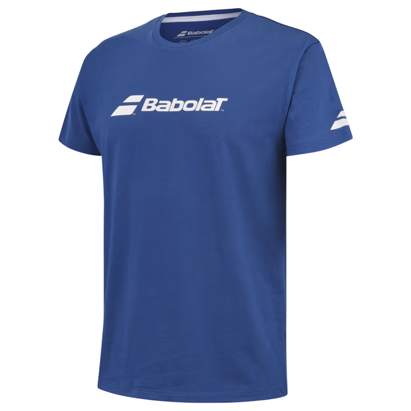 T-shirt Babolat Exercice Tee Bleu 2024 - Esprit Padel Shop