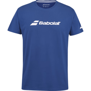 T-shirt Babolat Exercice Tee Bleu 2024 Face - Esprit Padel Shop