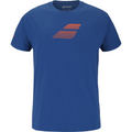 T-shirt Babolat Exercise Big Flag Tee Bleu 2025