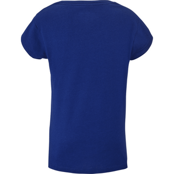 T-shirt Babolat Exercise Cotton Tee Bleu Junior Girl 2025 - Esprit Padel Shop