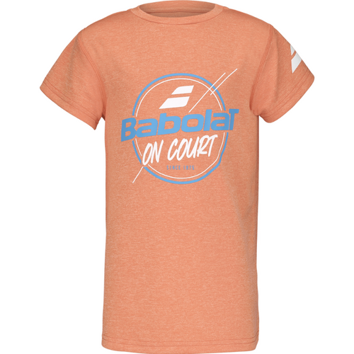 T-shirt Babolat Exercise Graphic Tee Orange Junior Boy 2025 - Esprit Padel Shop