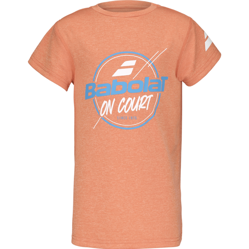 T-shirt Babolat Exercise Graphic Tee Orange Junior Boy 2025 - Esprit Padel Shop