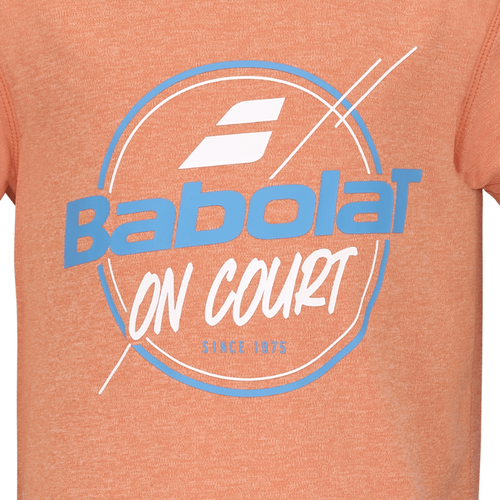 T-shirt Babolat Exercise Graphic Tee Orange Junior Boy 2025 - Esprit Padel Shop