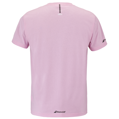 T-shirt Babolat Exercise Message Tee Rose - Esprit Padel Shop