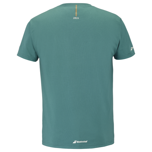 T-shirt Babolat Exercise Message Tee Vert 2026 - Esprit Padel Shop