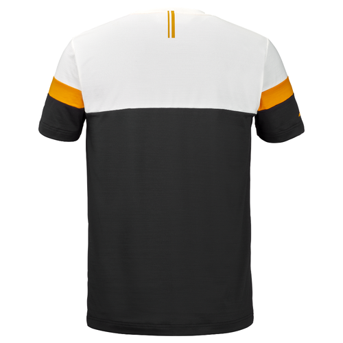 T-shirt Babolat Perf Crew Neck Tee Noir/Blanc - Esprit Padel Shop