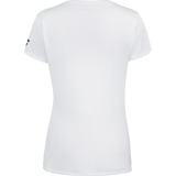 T-Shirt Babolat Play Cap Sleeve Top Blanc Femme 2024 Dos - Esprit Padel Shop