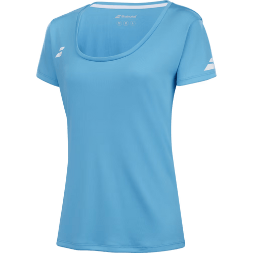 T-shirt Babolat Play Cap Sleeve Top Bleu Femme 2024 3q - Esprit Padel Shop