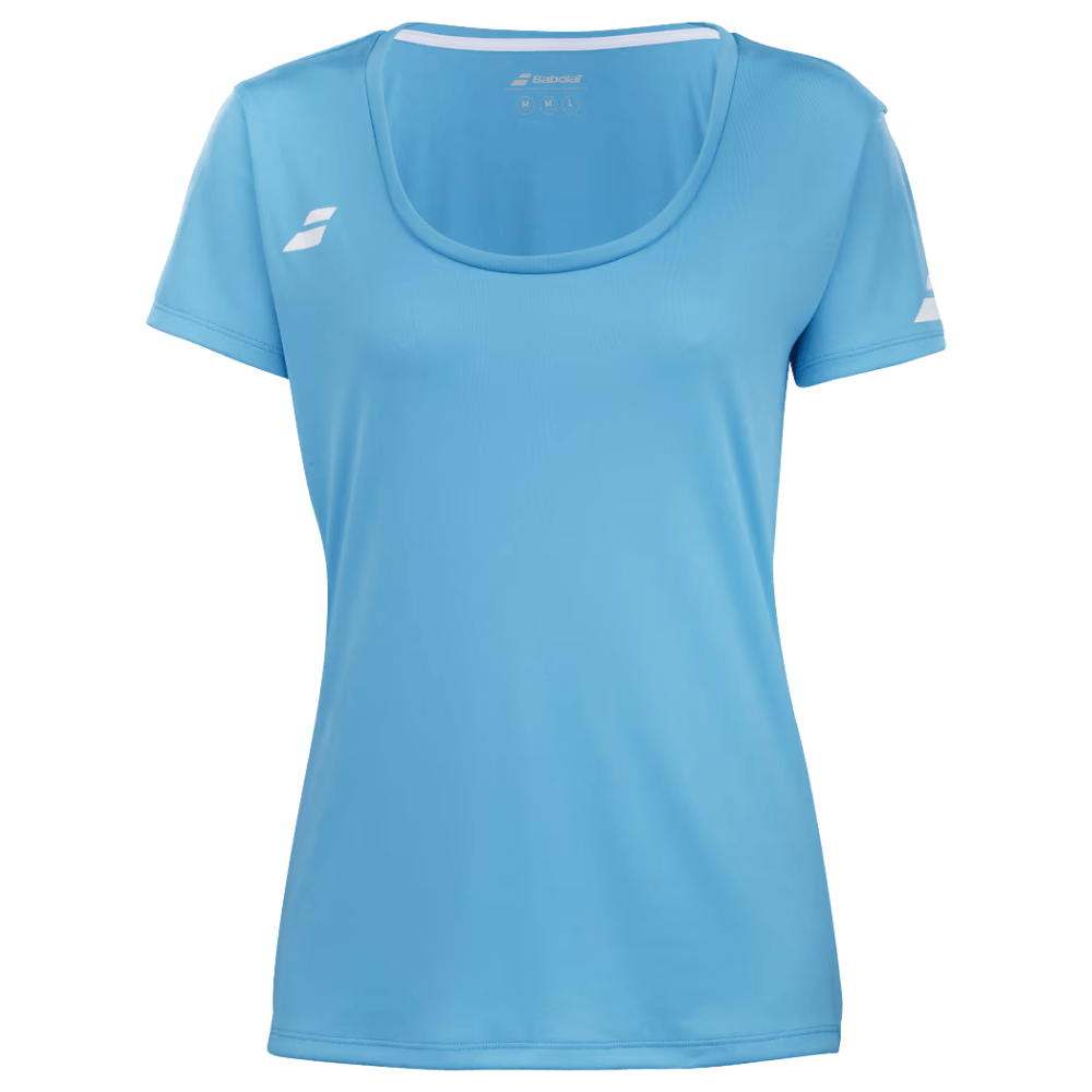 T-shirt Babolat Play Cap Sleeve Top Bleu Femme 2024 - Esprit Padel Shop
