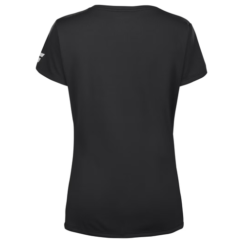 T-shirt Babolat Play Cap Sleeve Top Noir Femme 2024 - Esprit Padel Shop