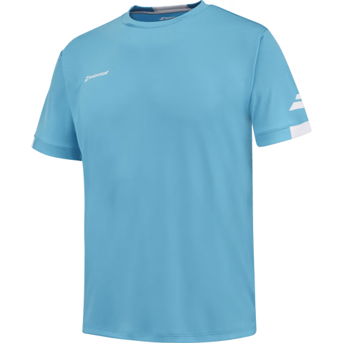 T-shirt Babolat Play Crew Neck Tee Boy Bleu Junior 2024 3q - Esprit Padel Shop