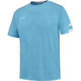 T-shirt Babolat Play Crew Neck Tee Boy Bleu Junior 2024 3q - Esprit Padel Shop