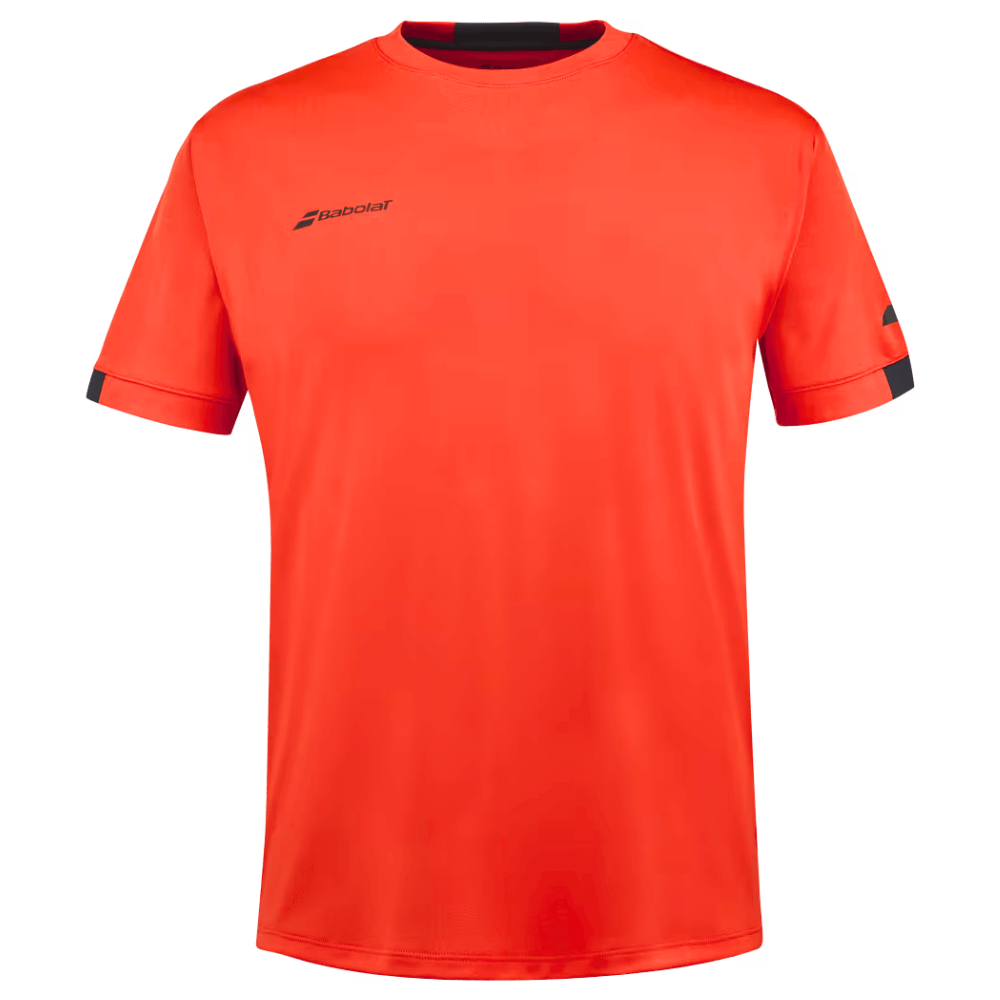 T-shirt Babolat play crew neck tee röd 2024 - Esprit Padel Shop