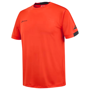 T-shirt Babolat Play Crew Neck Tee Boy Rouge Junior 2024 - Esprit Padel Shop