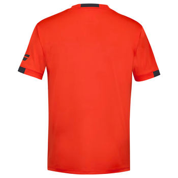 T-shirt Babolat Play Crew Neck Tee Boy Rouge Junior 2024 - Esprit Padel Shop