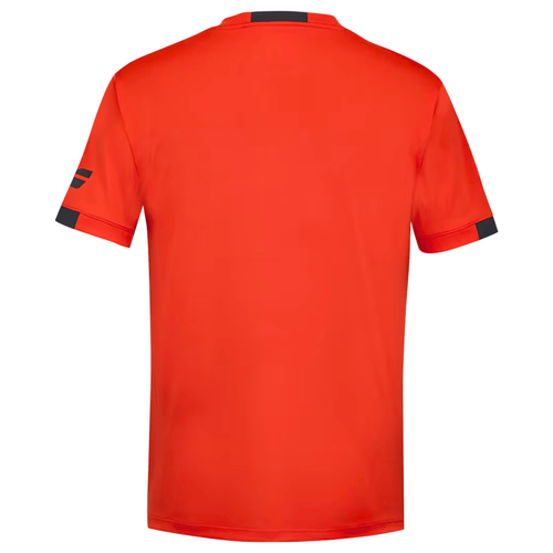 T-shirt Babolat Play Crew Neck Tee Boy Rouge Junior 2024 - Esprit Padel Shop