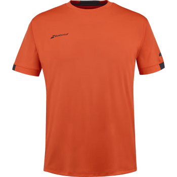 T-shirt Babolat Play Crew Neck Tee Boy Rouge Junior 2024 Face - Esprit Padel Shop