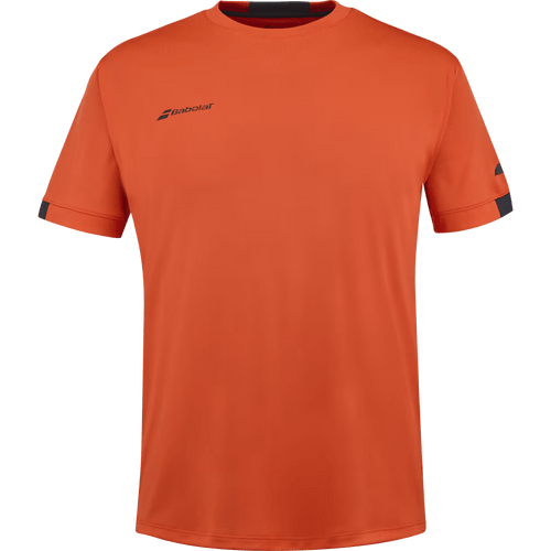 T-shirt Babolat Play Crew Neck Tee Boy Rouge Junior 2024 Face - Esprit Padel Shop