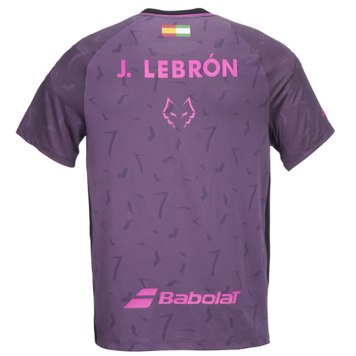 T-shirt Babolat Replica Lebron Violet - Esprit Padel Shop