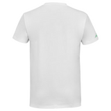 T-shirt Babolat Padel Cotton Tee Blanc dos - Esprit Padel Shop