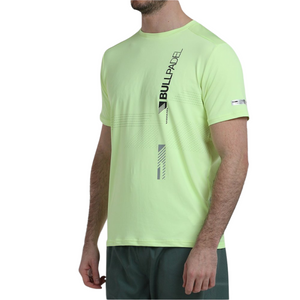 T-shirt Bullpadel Adive Jaune Fluo 3q- Esprit Padel Shop