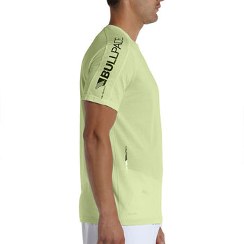 T-shirt Bullpadel Afila Jaune Fluo Cote - Esprit Padel Shop
