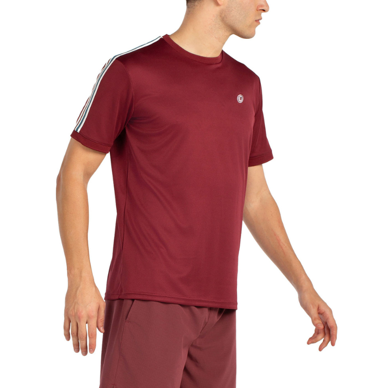 T-shirt Bullpadel Alder Rouge - Esprit Padel Shop