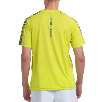 T-shirt Bullpadel Badan Jaune - Esprit Padel Shop