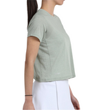 T-shirt Bullpadel Batis Vert Femme Cote - Esprit Padel Shop