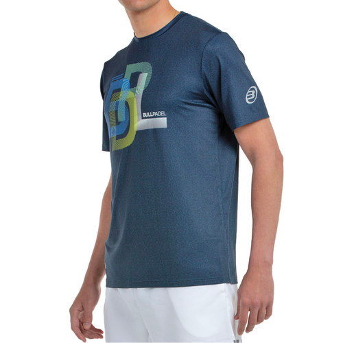 T-shirt Bullpadel Bebas Bleu Marine - Esprit Padel Shop