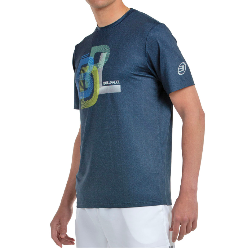 T-shirt Bullpadel Bebas Bleu Marine - Esprit Padel Shop