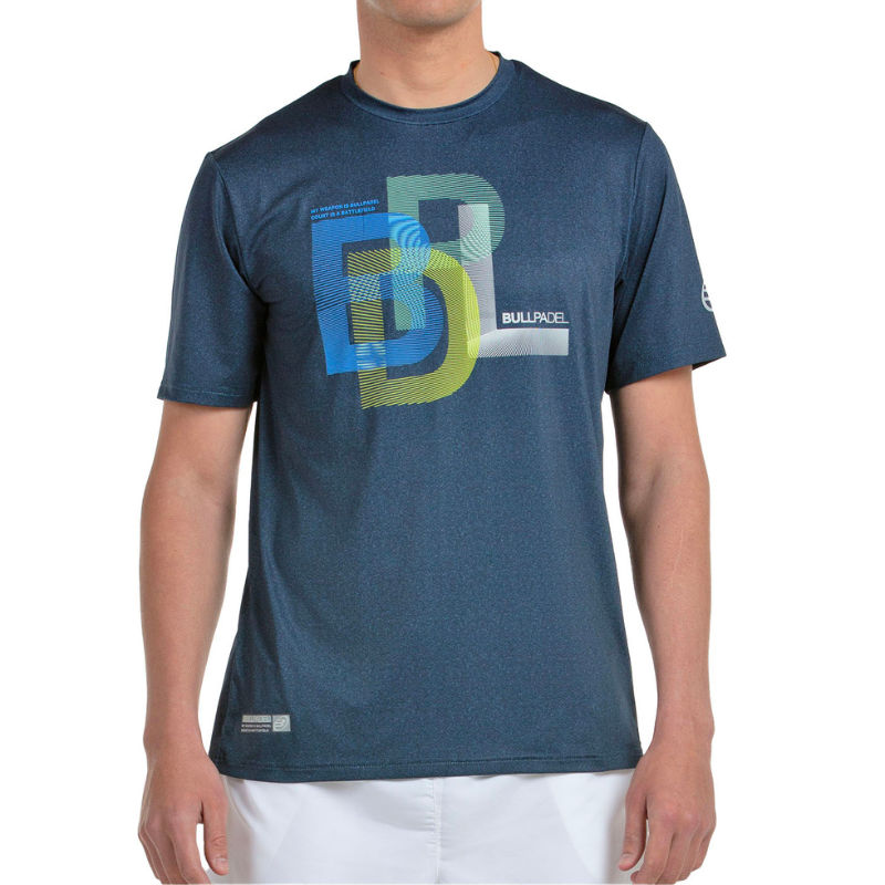 T-shirt Bullpadel Bebas Bleu Marine - Esprit Padel Shop
