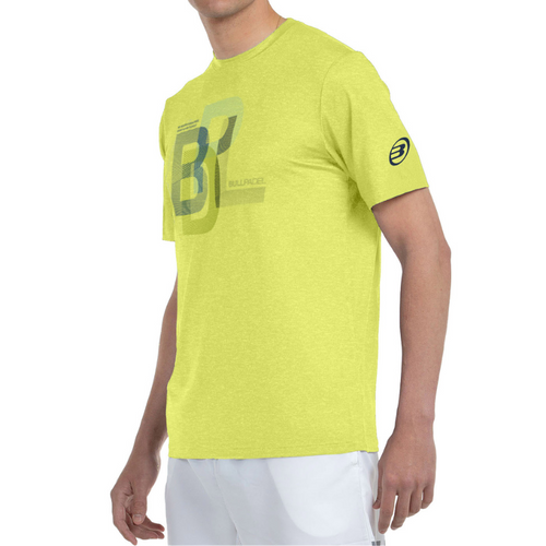 T-shirt Bullpadel Bebas Jaune - Esprit Padel Shop