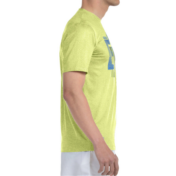 T-shirt Bullpadel Bebas Jaune - Esprit Padel Shop