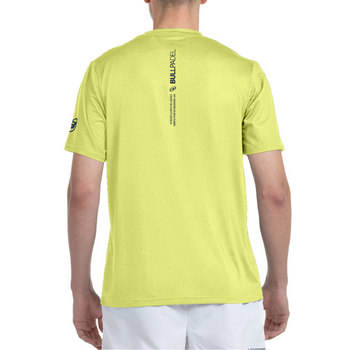 T-shirt Bullpadel Bebas Jaune - Esprit Padel Shop