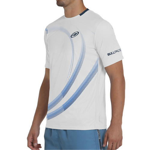 T-shirt Bullpadel Beque Blanc - Esprit Padel Shop