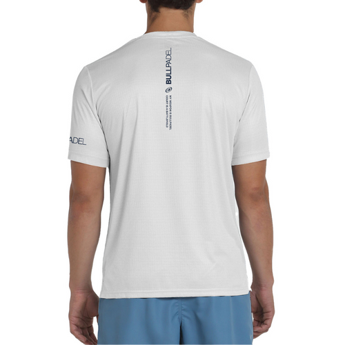 T-shirt Bullpadel Beque Blanc - Esprit Padel Shop