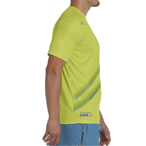 T-shirt Bullpadel Beque Jaune - Esprit Padel Shop