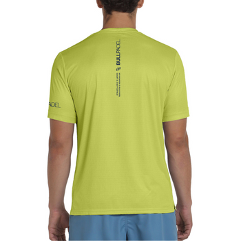 T-shirt Bullpadel Beque Jaune - Esprit Padel Shop