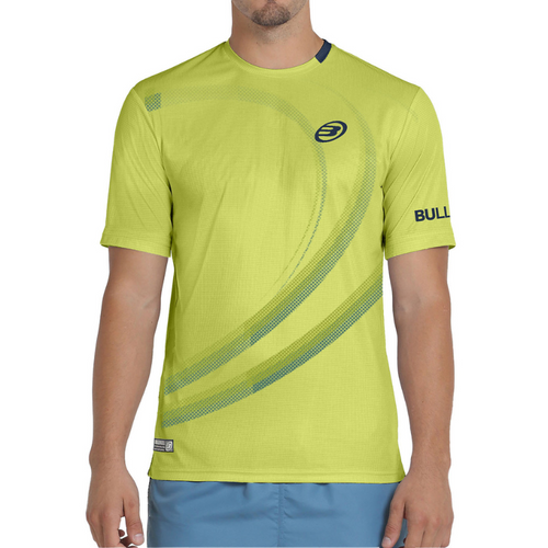 T-shirt Bullpadel Beque Jaune - Esprit Padel Shop