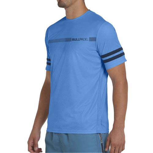 T-shirt Bullpadel Berro Bleu - Esprit Padel Shop