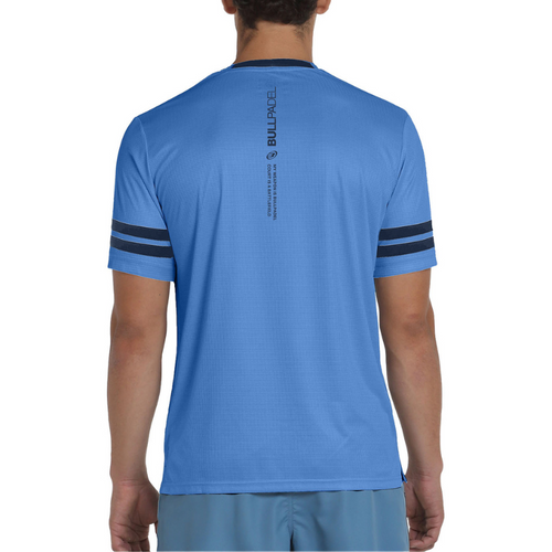 T-shirt Bullpadel Berro Bleu - Esprit Padel Shop