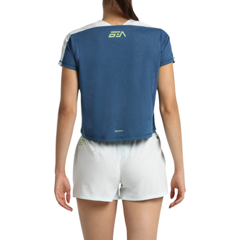 T-shirt Bullpadel Bilma Bleu Marine Femme - Esprit Padel Shop