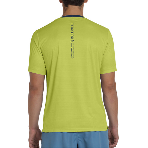 T-shirt Bullpadel Brumo Jaune - Esprit Padel Shop