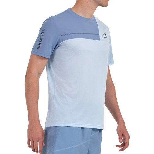 T-shirt Bullpadel Cacin Bleu - Esprit Padel Shop