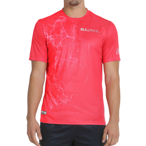 T-shirt Bullpadel Casiop Rouge Face - Esprit Padel Shop