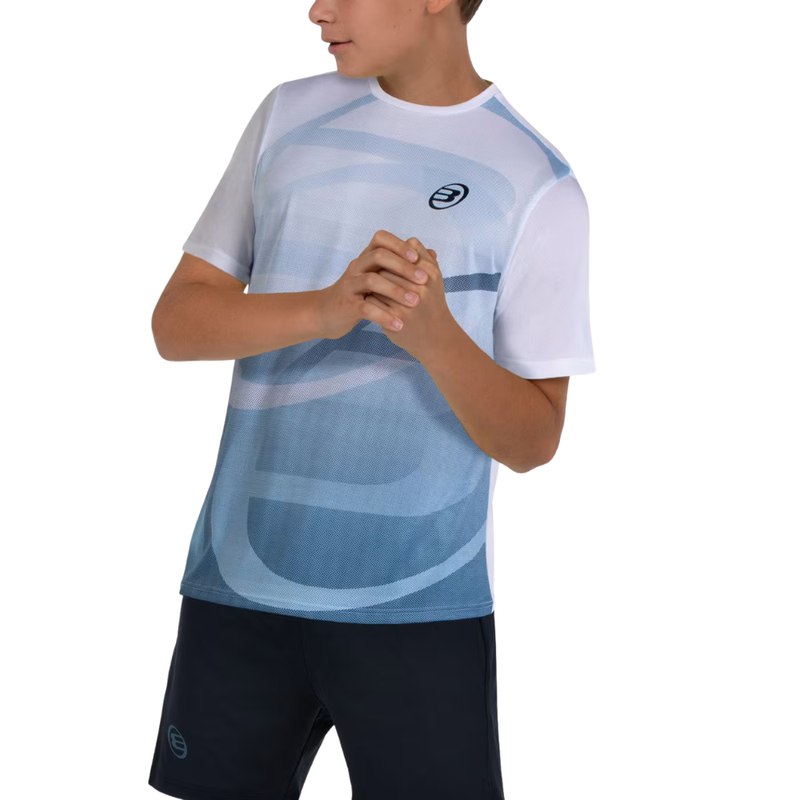 T-shirt Bullpadel Cayon Bleu Junior - Esprit Padel Shop