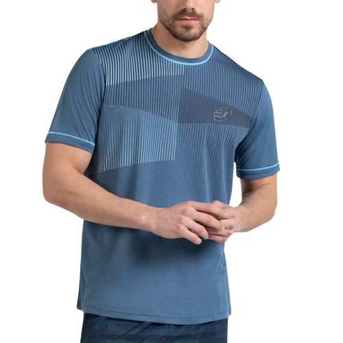 T-shirt Bullpadel Ceris Bleu - Esprit Padel Shop