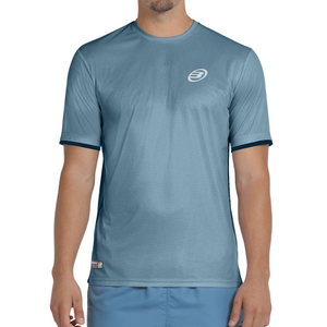 T-shirt Bullpadel Cervan Bleu Face - Esprit Padel Shop