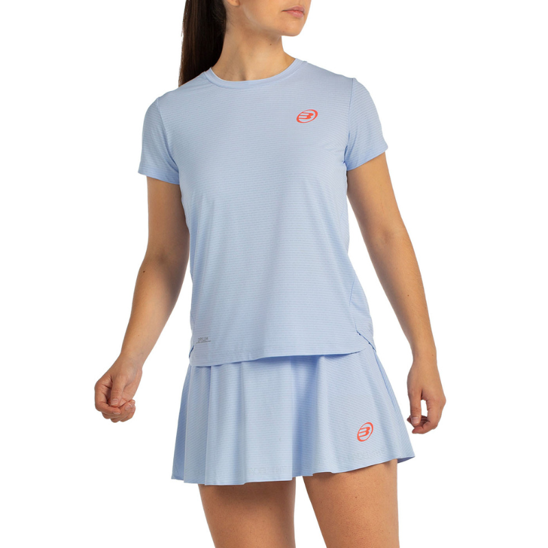 T-shirt Bullpadel Chamuy Bleu Femme - Esprit Padel Shop